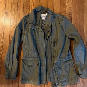 Madewell Women’s Light Jacket, Olive Green